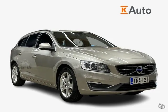 Volvo V60 D4 Momentum Business aut * Pa-Lämmitin / VOC / Digimittaristo / Navi / Nahat* Image 1